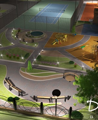 Ландшафтное освещение